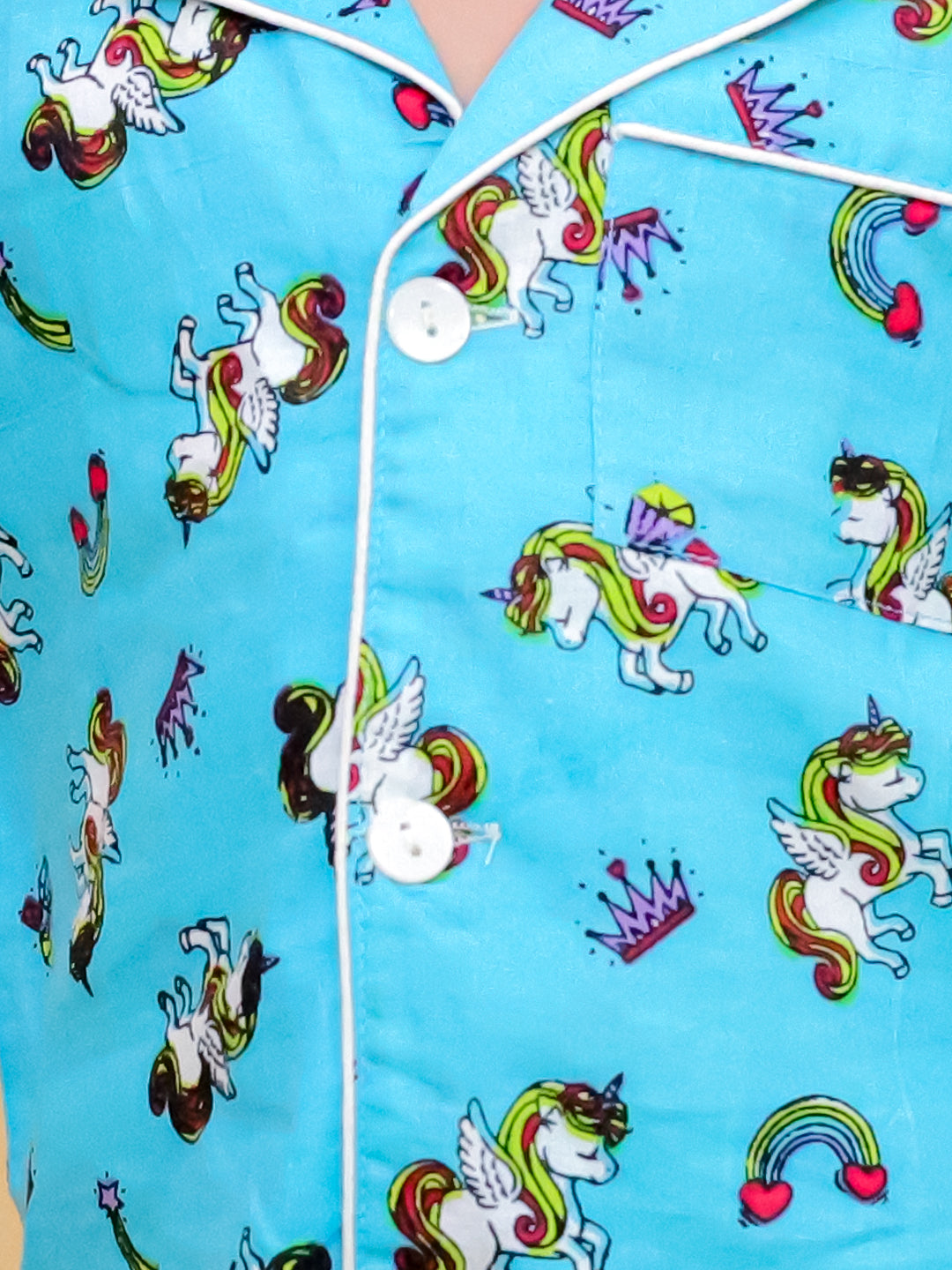 Unicorn Printed Night Suits For Boys and Girls