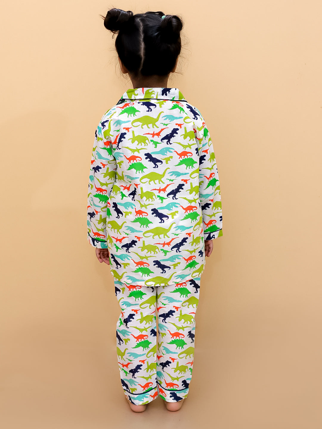 Abstract Print Full Sleeves Night Suits For Boys and Girls