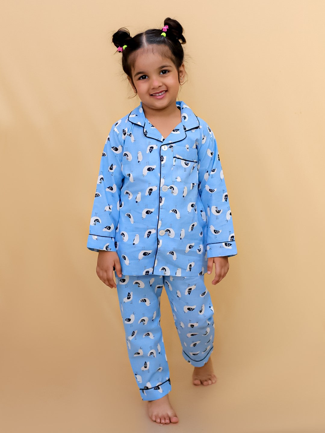 Abstract Printed Night Suits For Boys and Girls