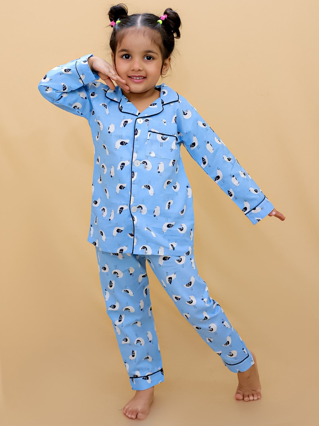 Abstract Printed Night Suits For Boys and Girls