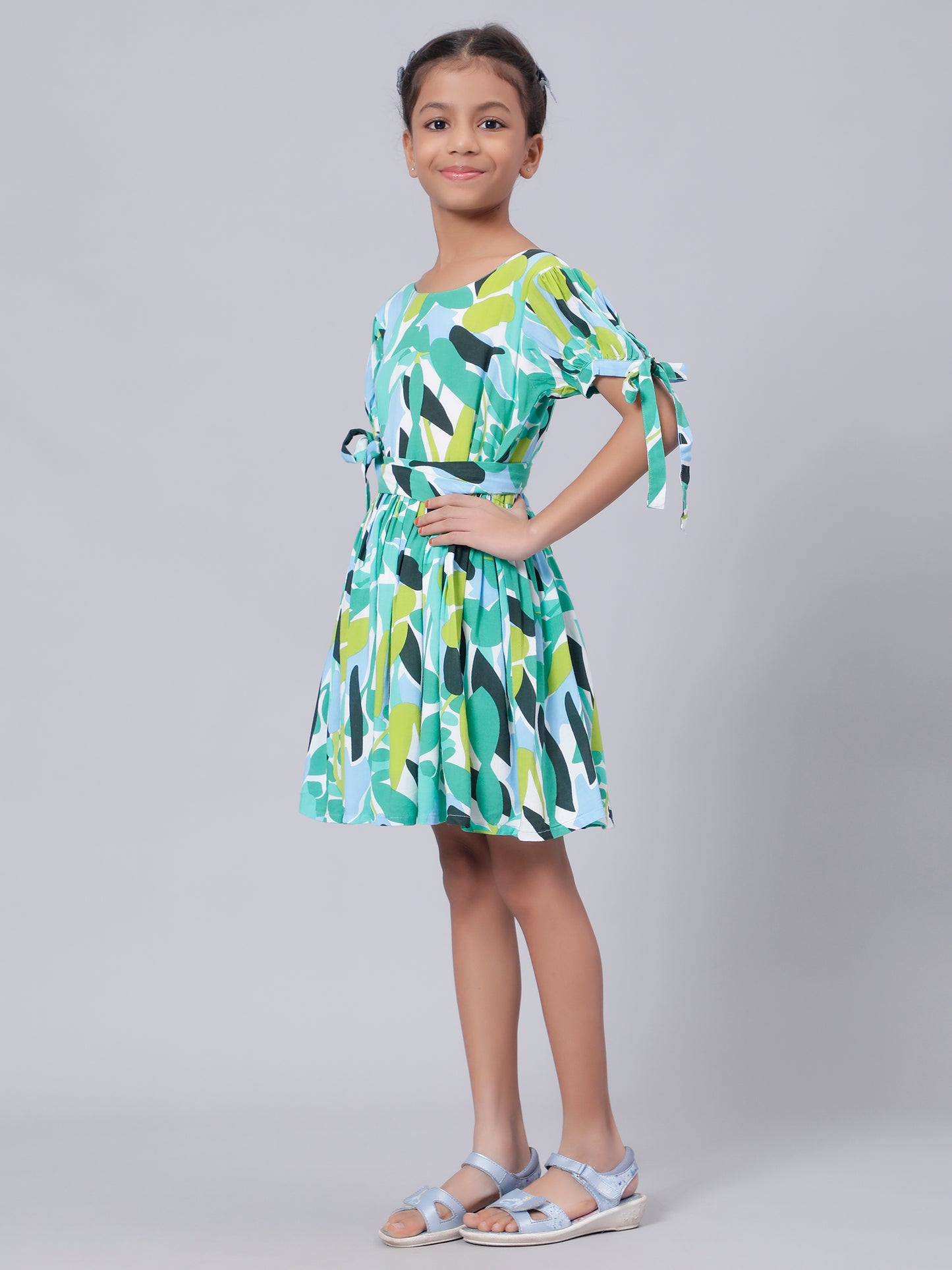 Multicolor Dress for Girls