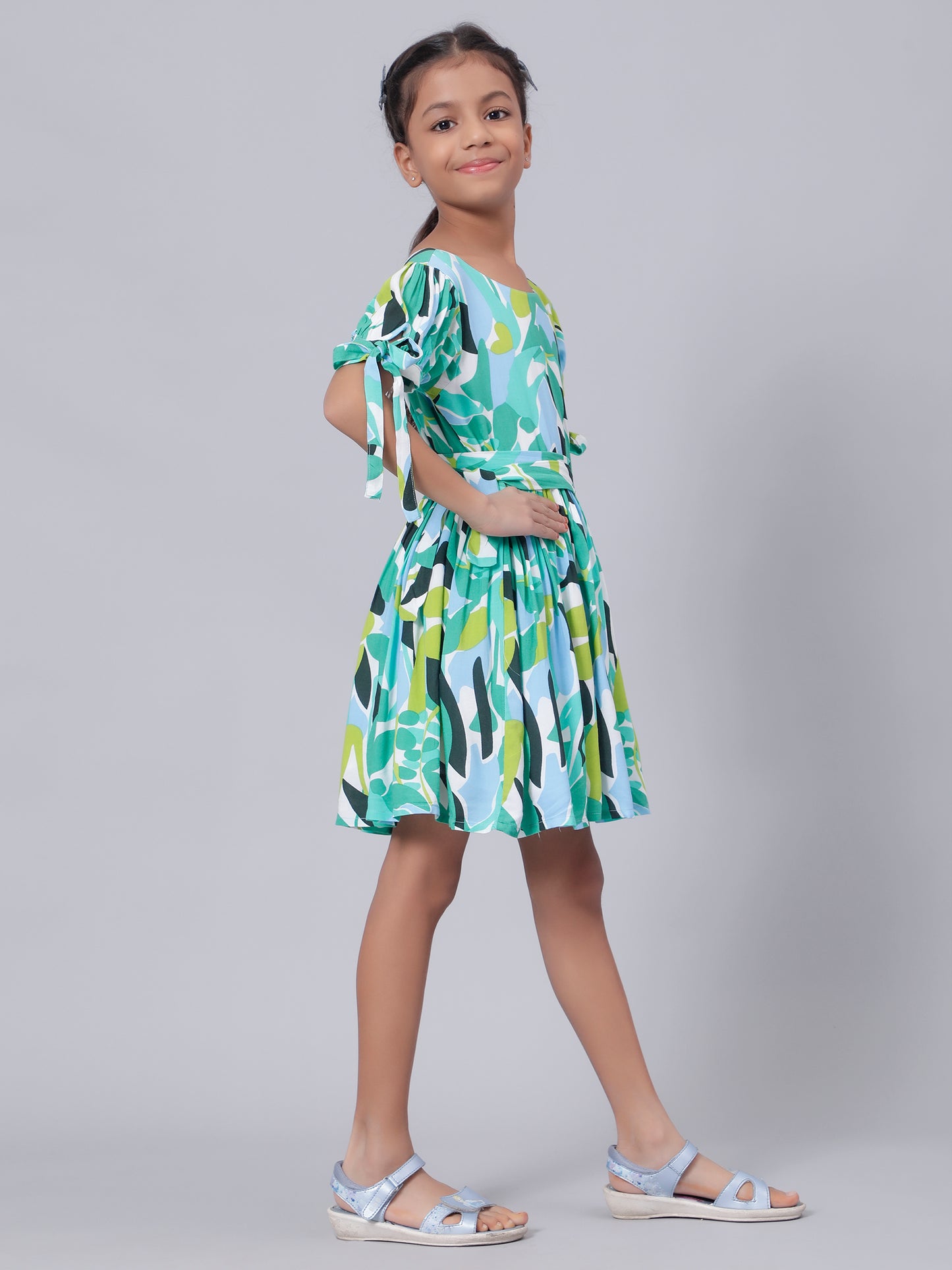 Multicolor Dress for Girls
