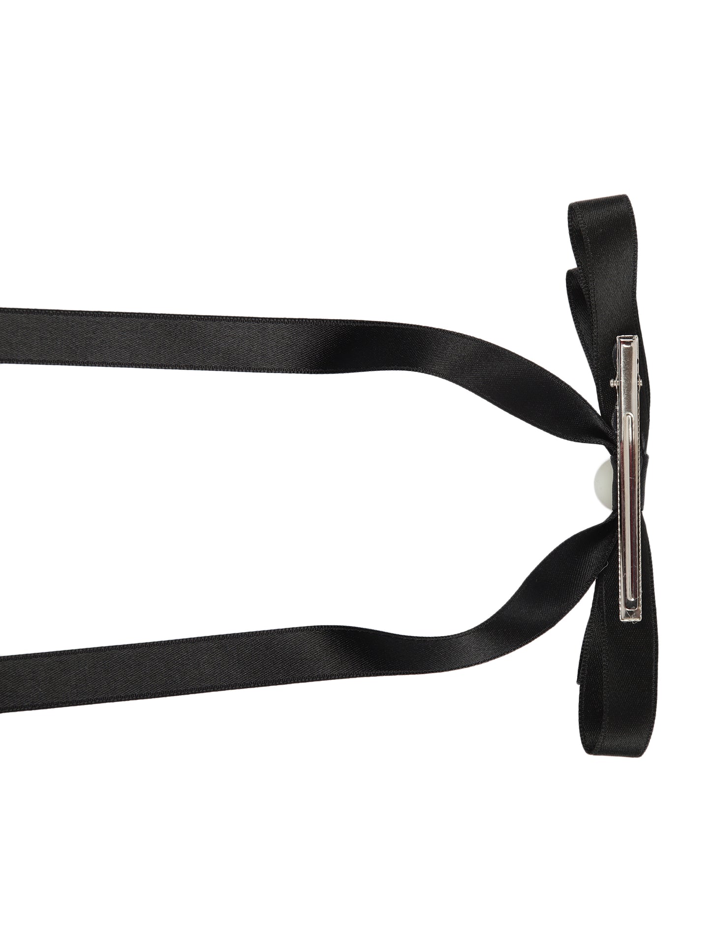 Bow Ribbon Hair Clip For Girls