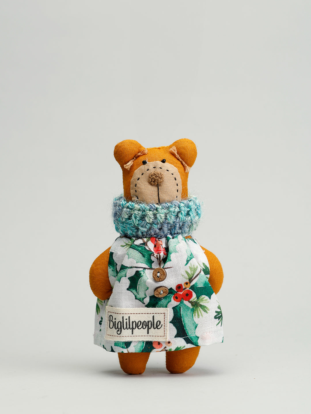 100% Cotton Hand Crafted Fabric Soft Dolls