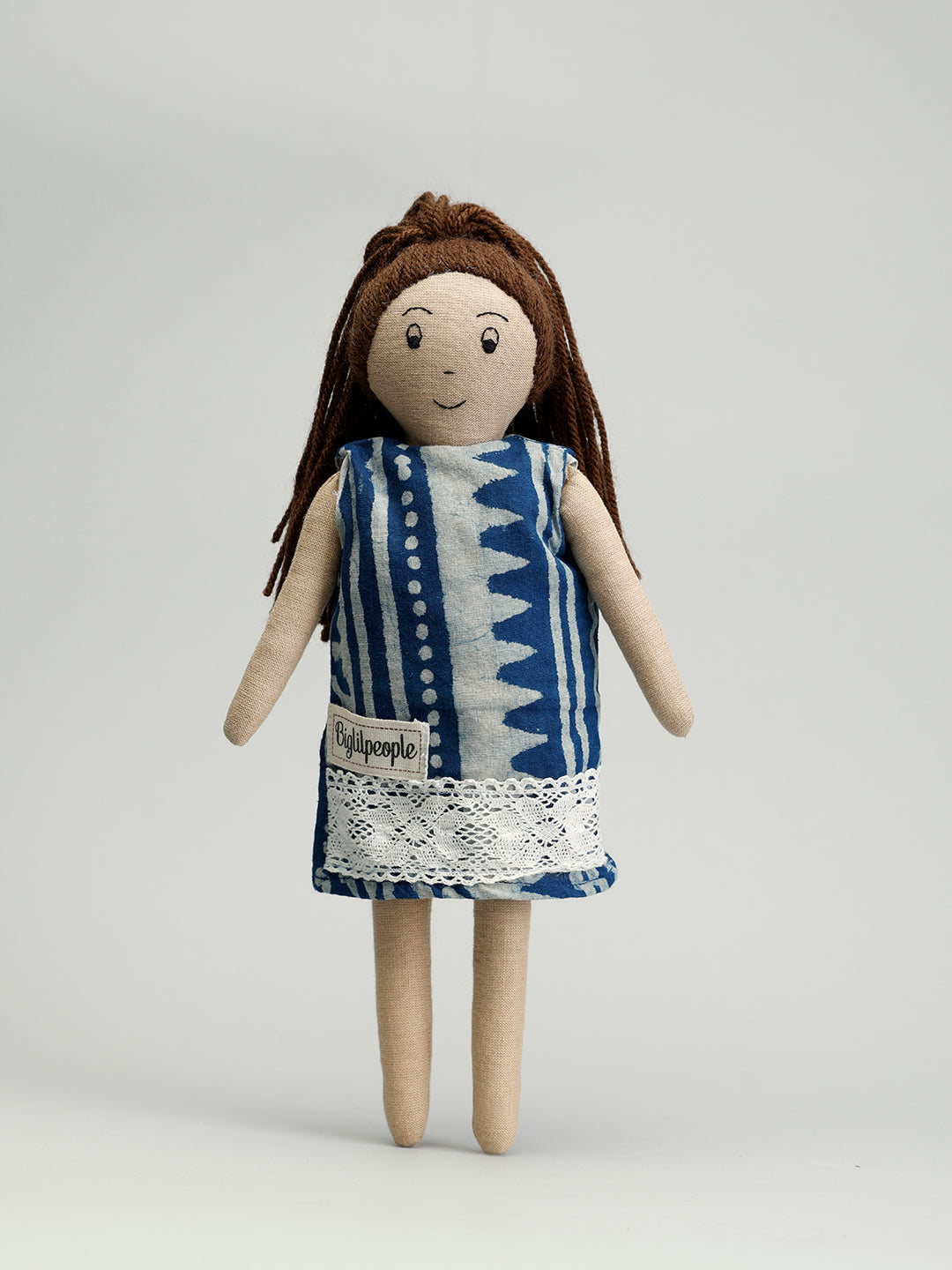 100% Cotton Hand Crafted Fabric Soft Dolls