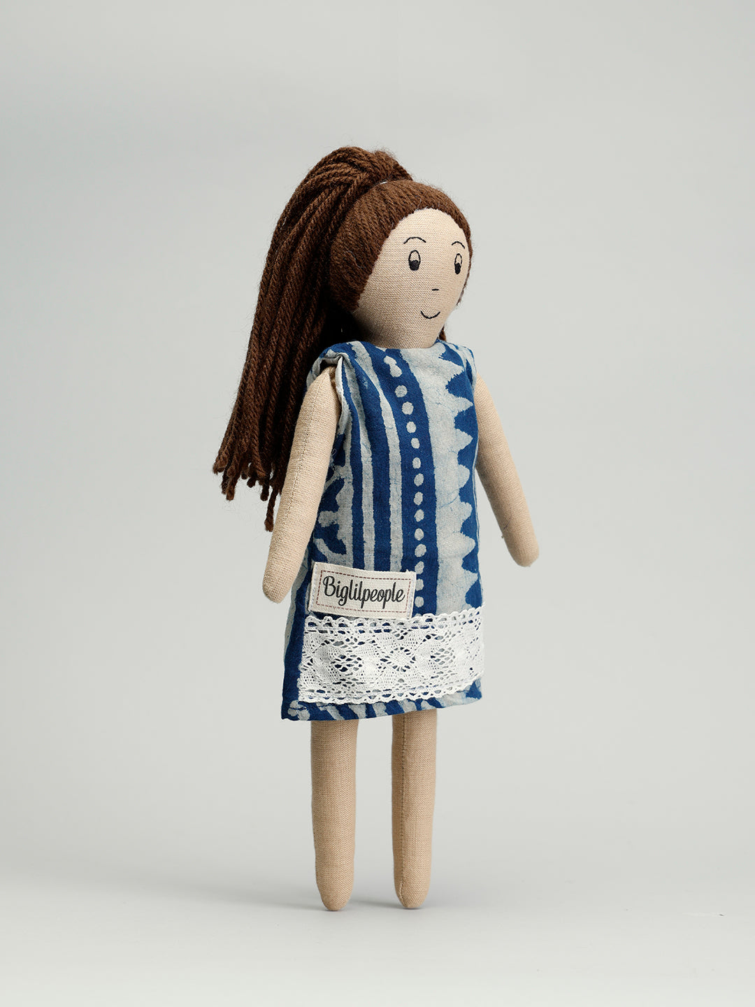 100% Cotton Hand Crafted Fabric Soft Dolls