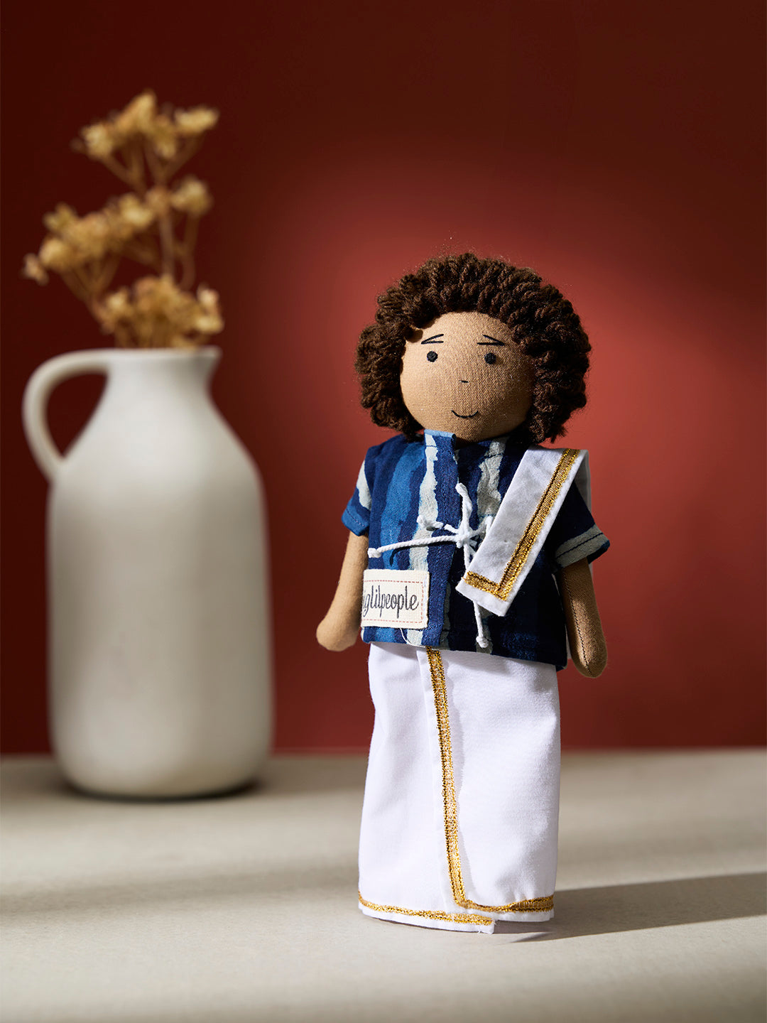 100% Cotton Hand Crafted Fabric Soft Dolls