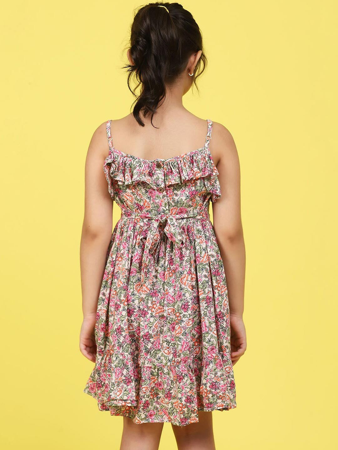 Pink Floral Dress