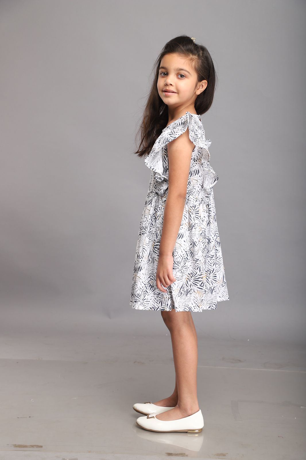 Tropical Print Dress