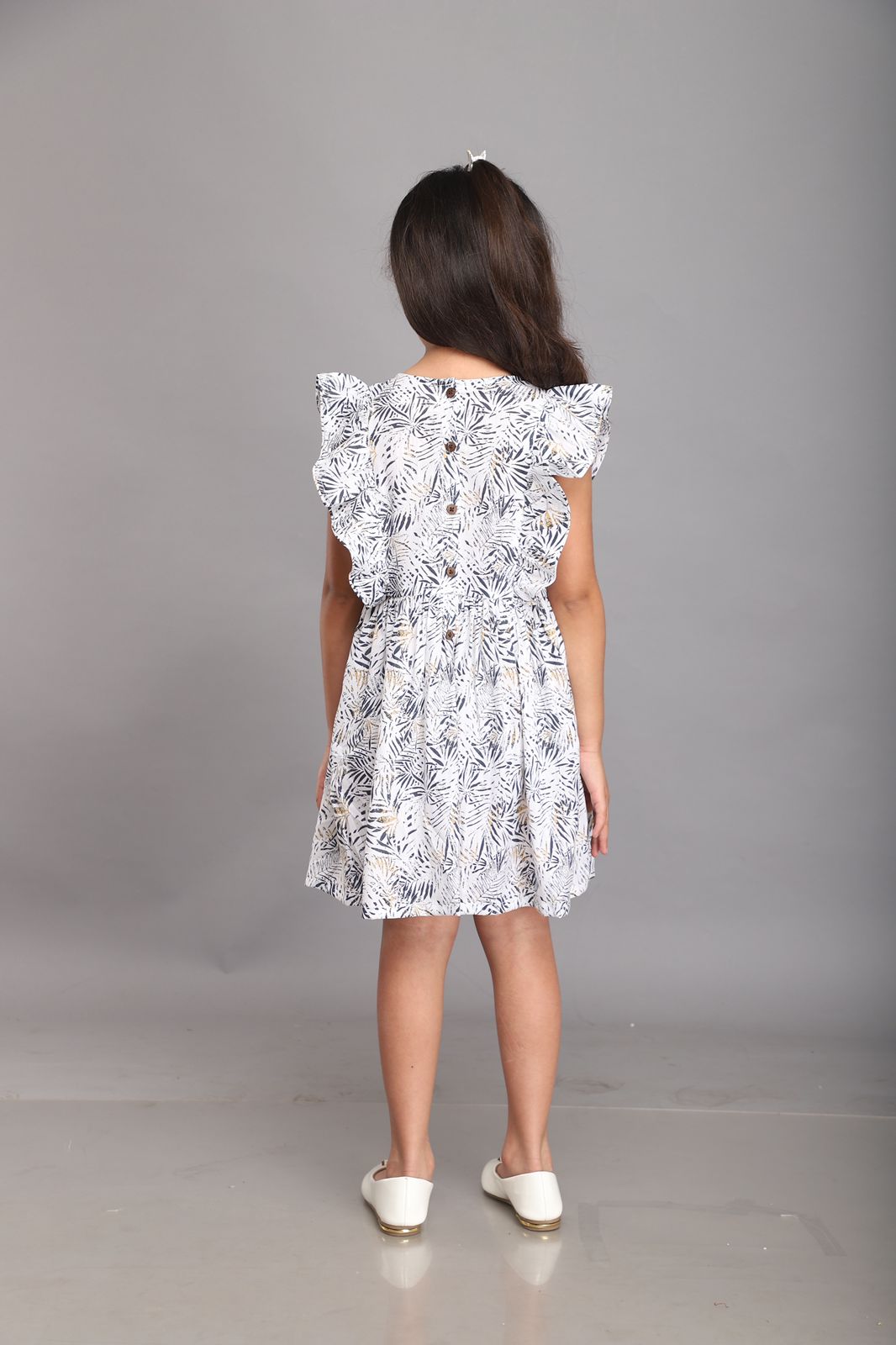 Tropical Print Dress