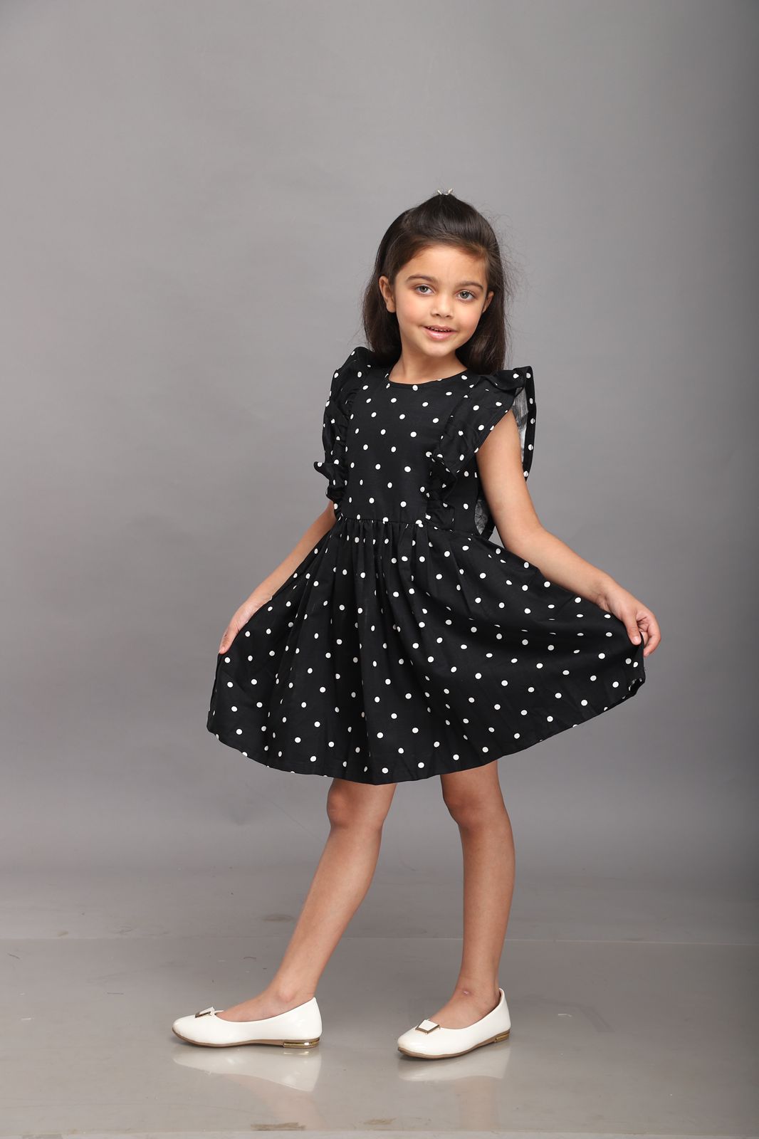 Black Polka Dot Dress