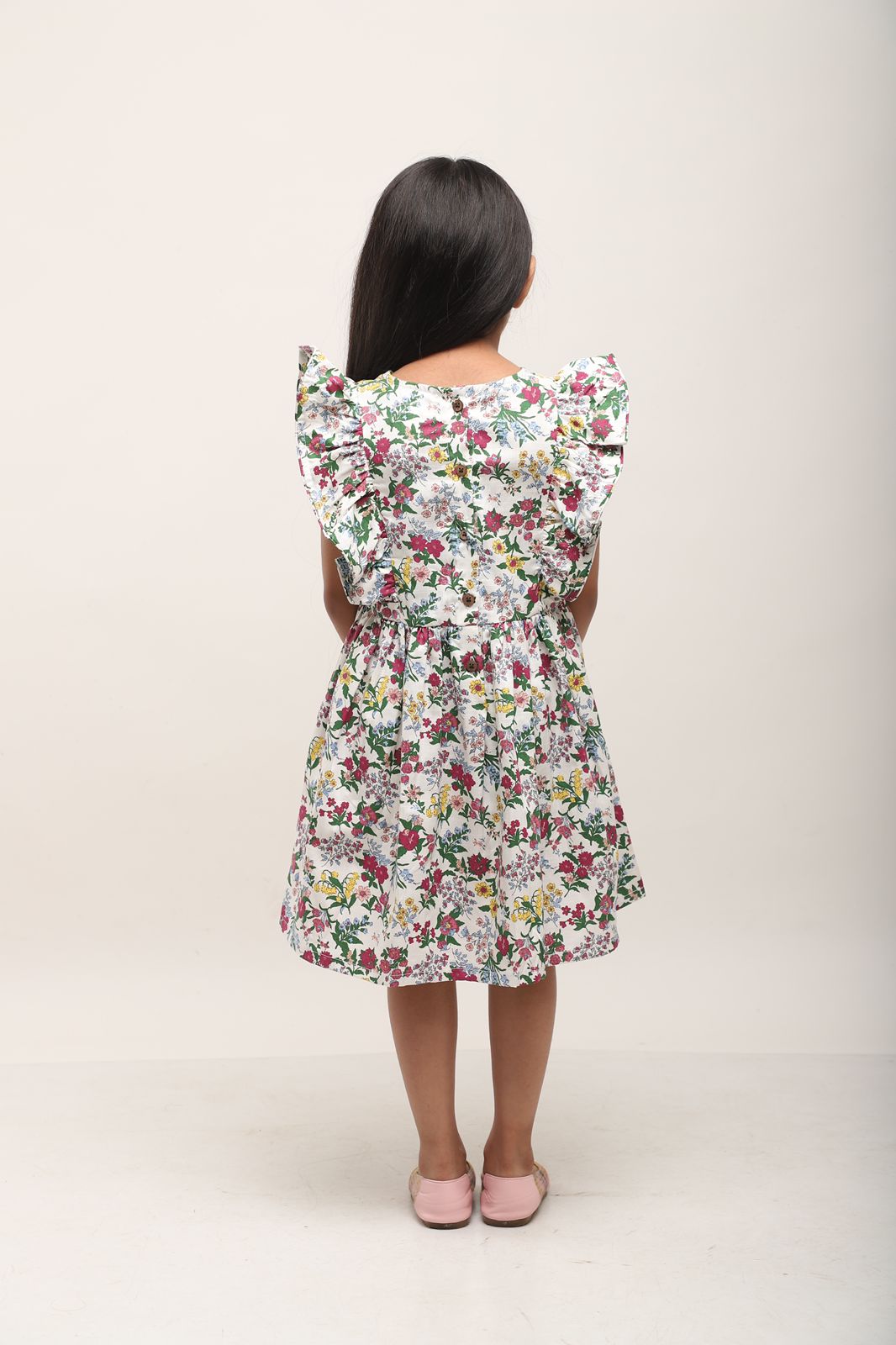 White Floral Dress