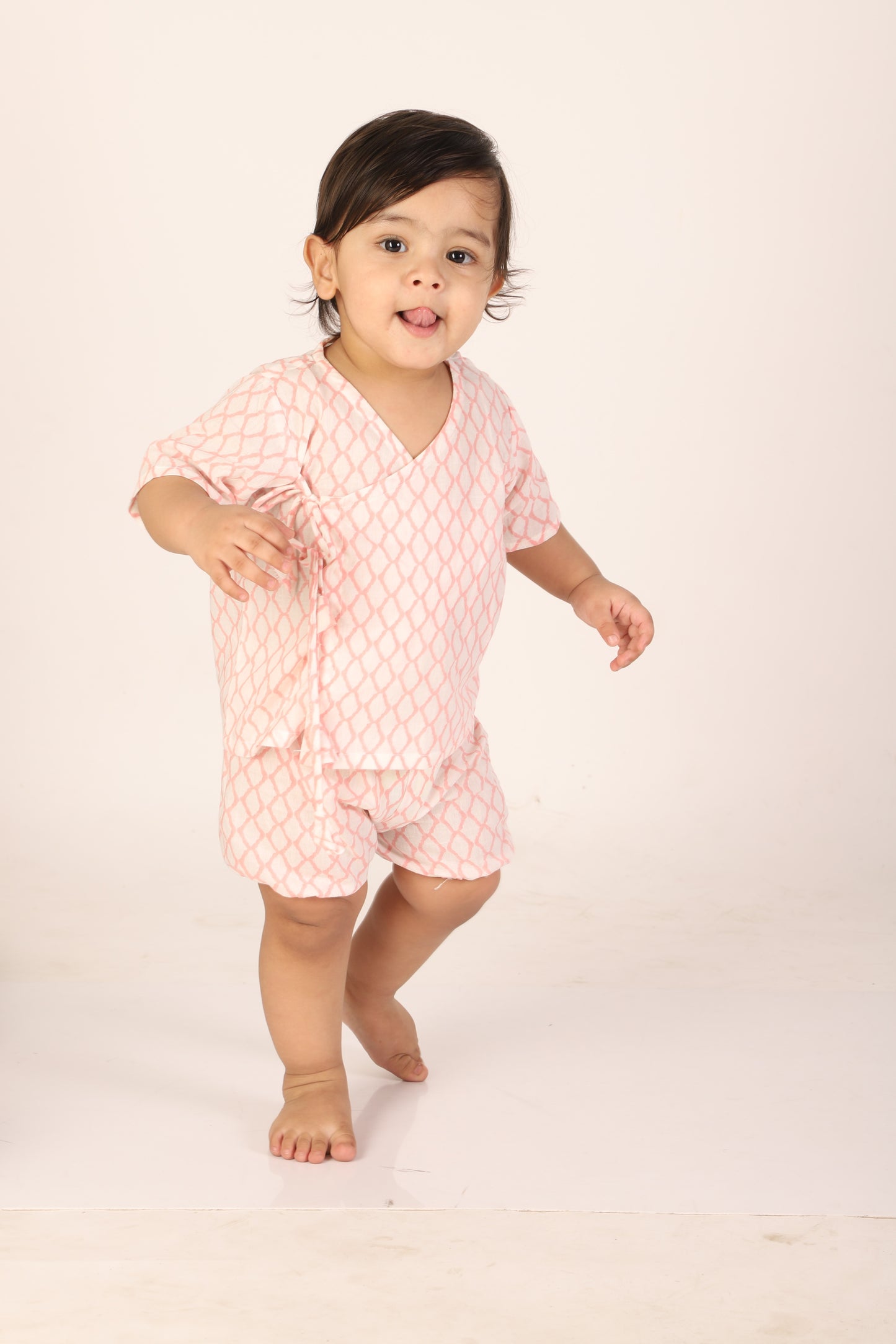 Infant Jabla Set for Boys & Girls- Pink