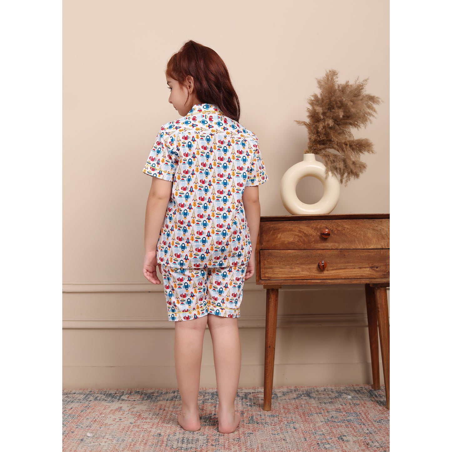 Space Print Night Suits for Girls or Boys