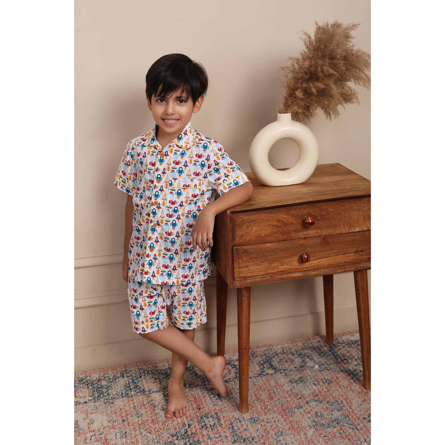 Space Print Night Suits for Girls or Boys