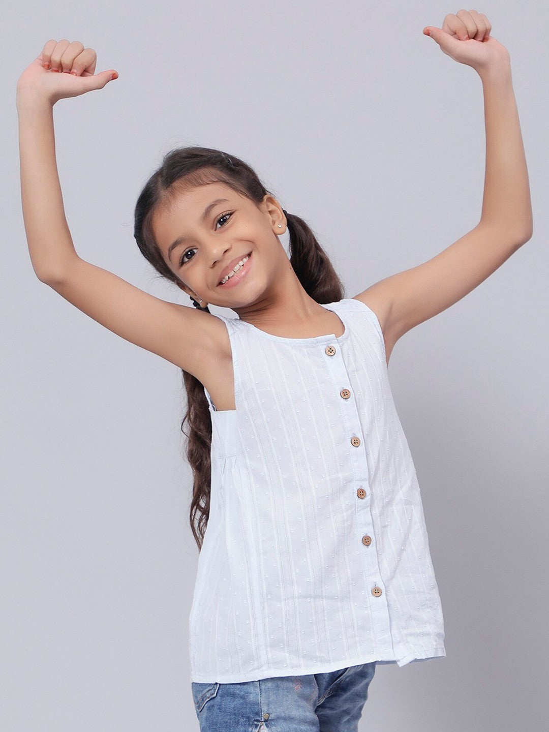 White Top for Girls