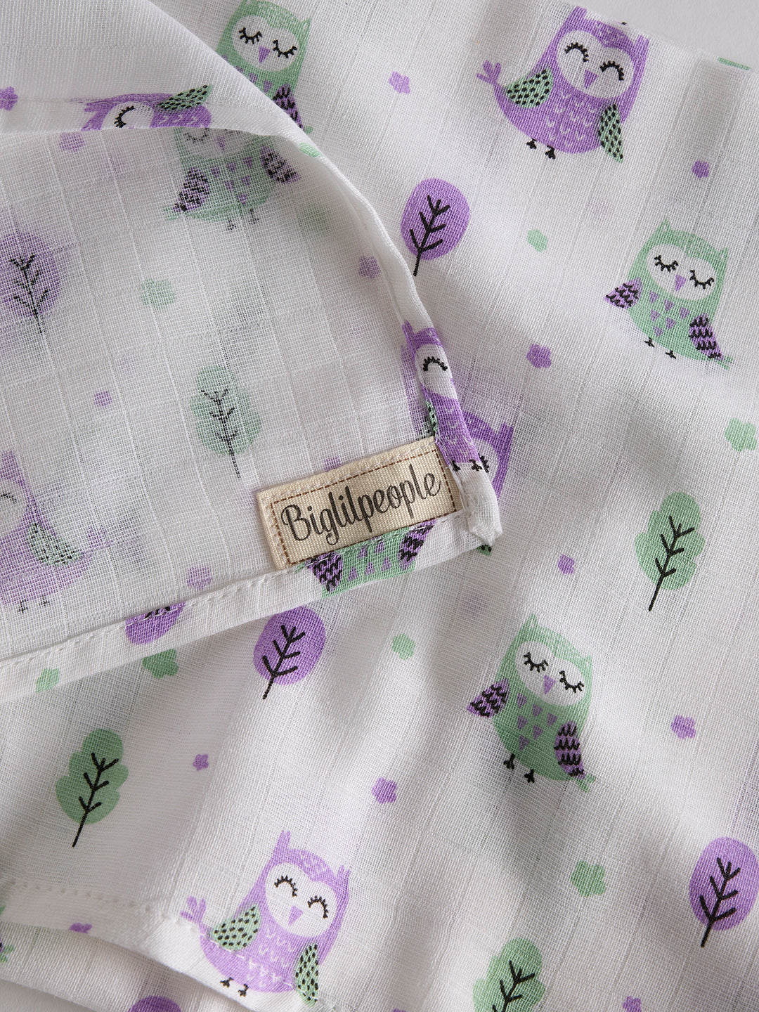 Soft Cotton Baby Swaddles – Pack of 2 | Breathable & Gentle for Newborns