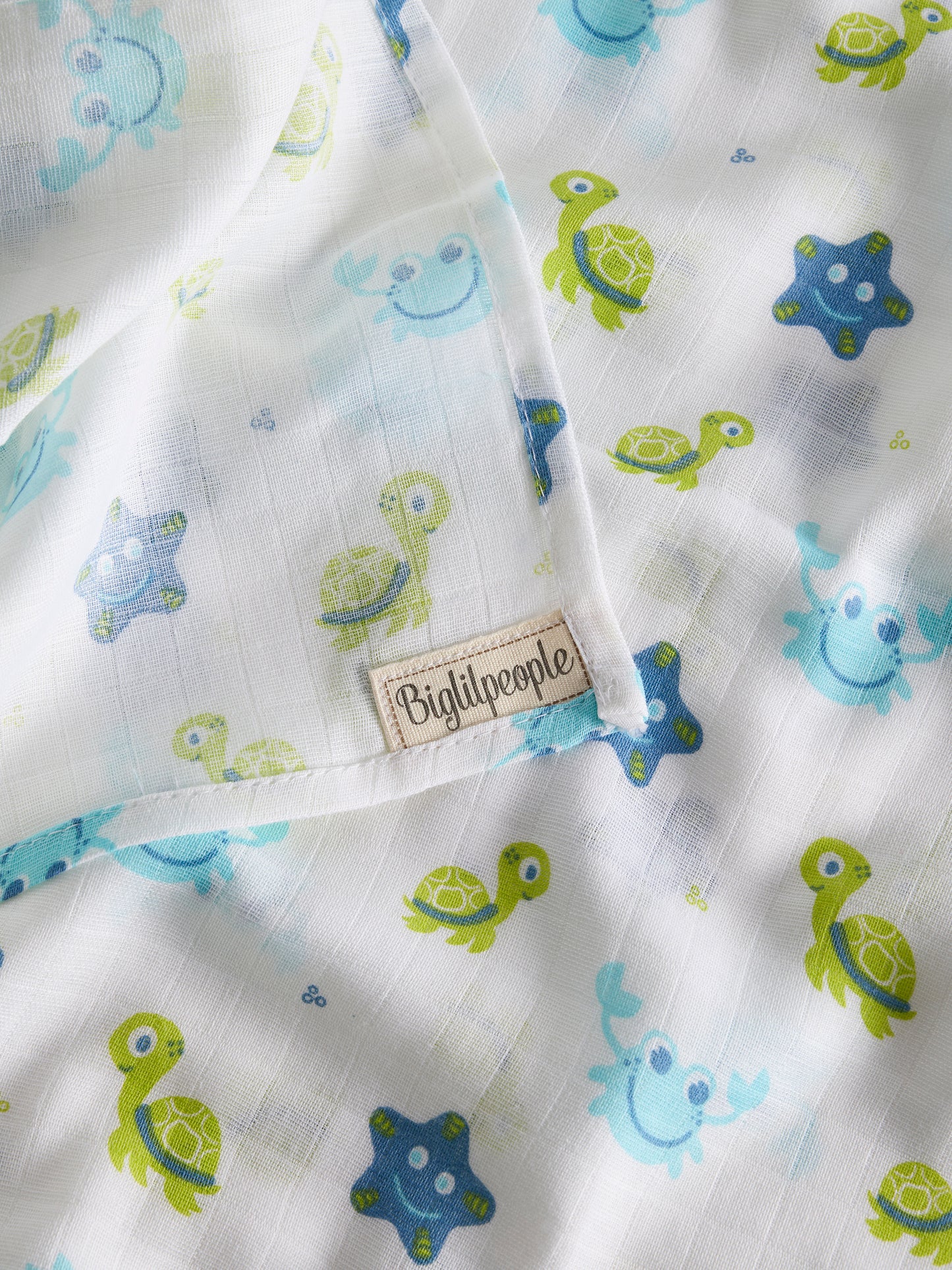 Soft Cotton Baby Swaddles – Pack of 3 | Breathable & Gentle for Newborns