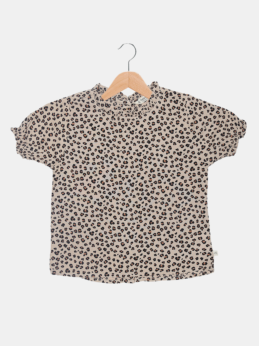 Animal Print Top for Girls