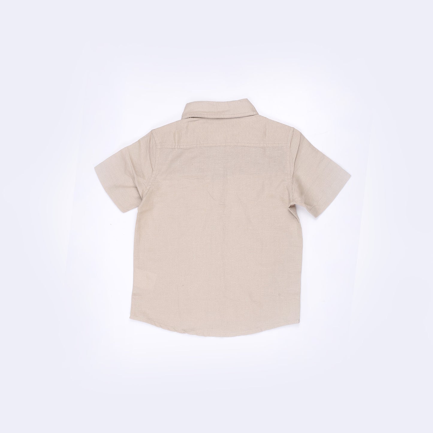 Linen Color Block Shirt
