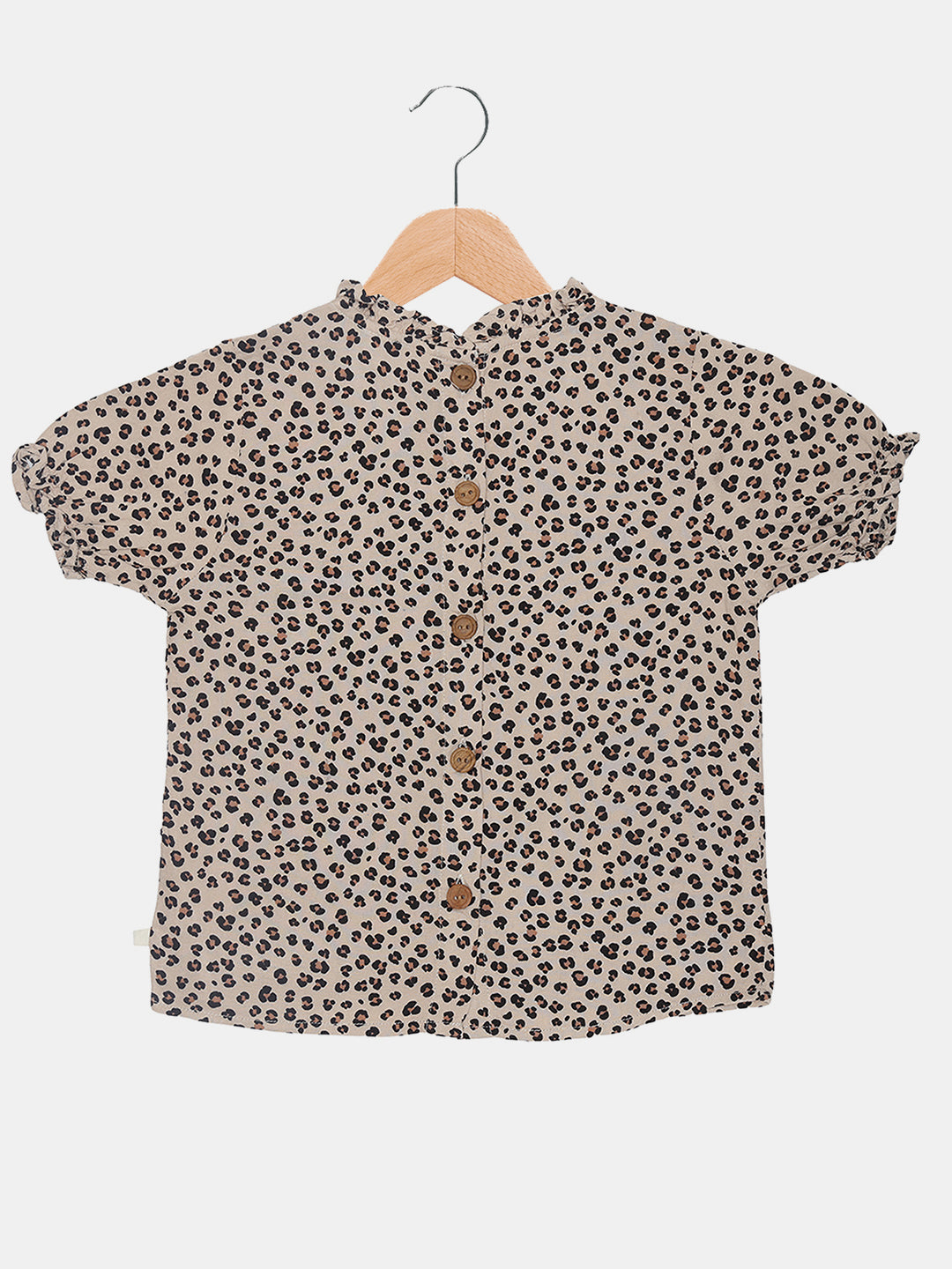 Animal Print Top for Girls