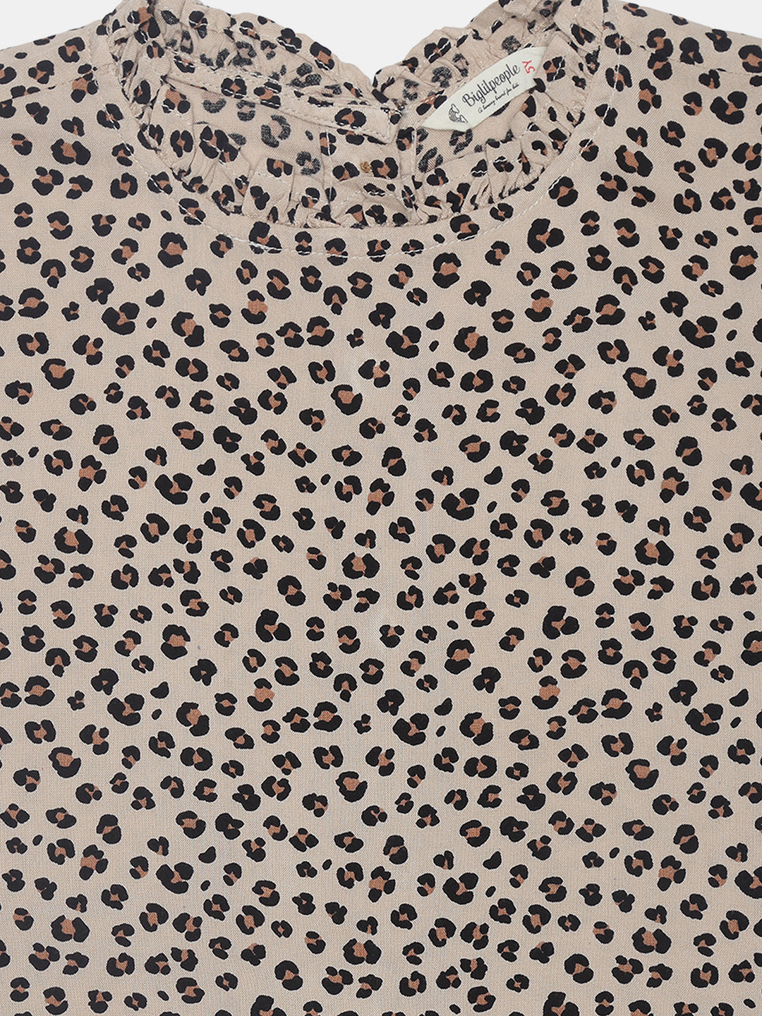 Animal Print Top for Girls