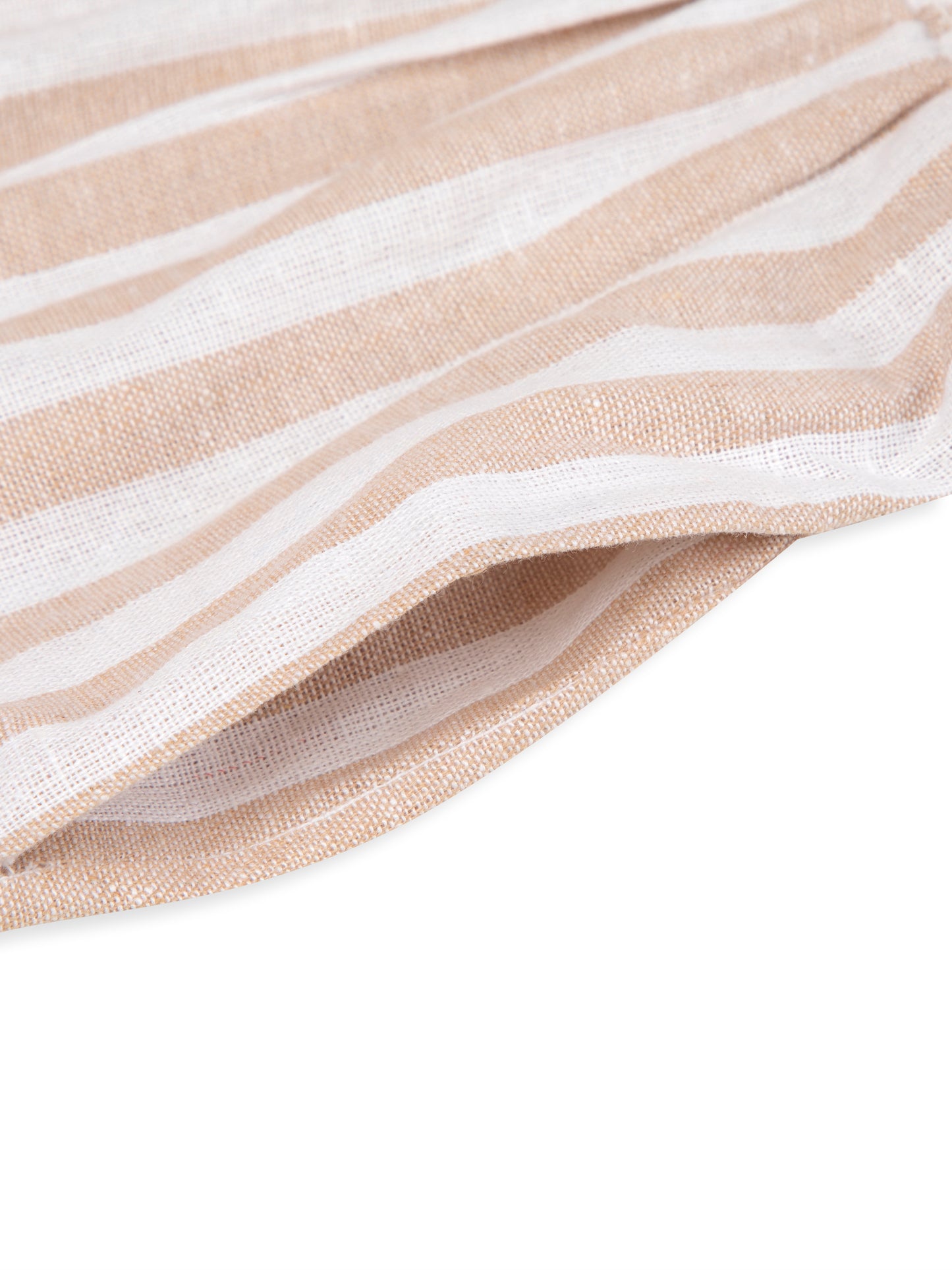 Jumpsuit for Girls in Beige Stripes