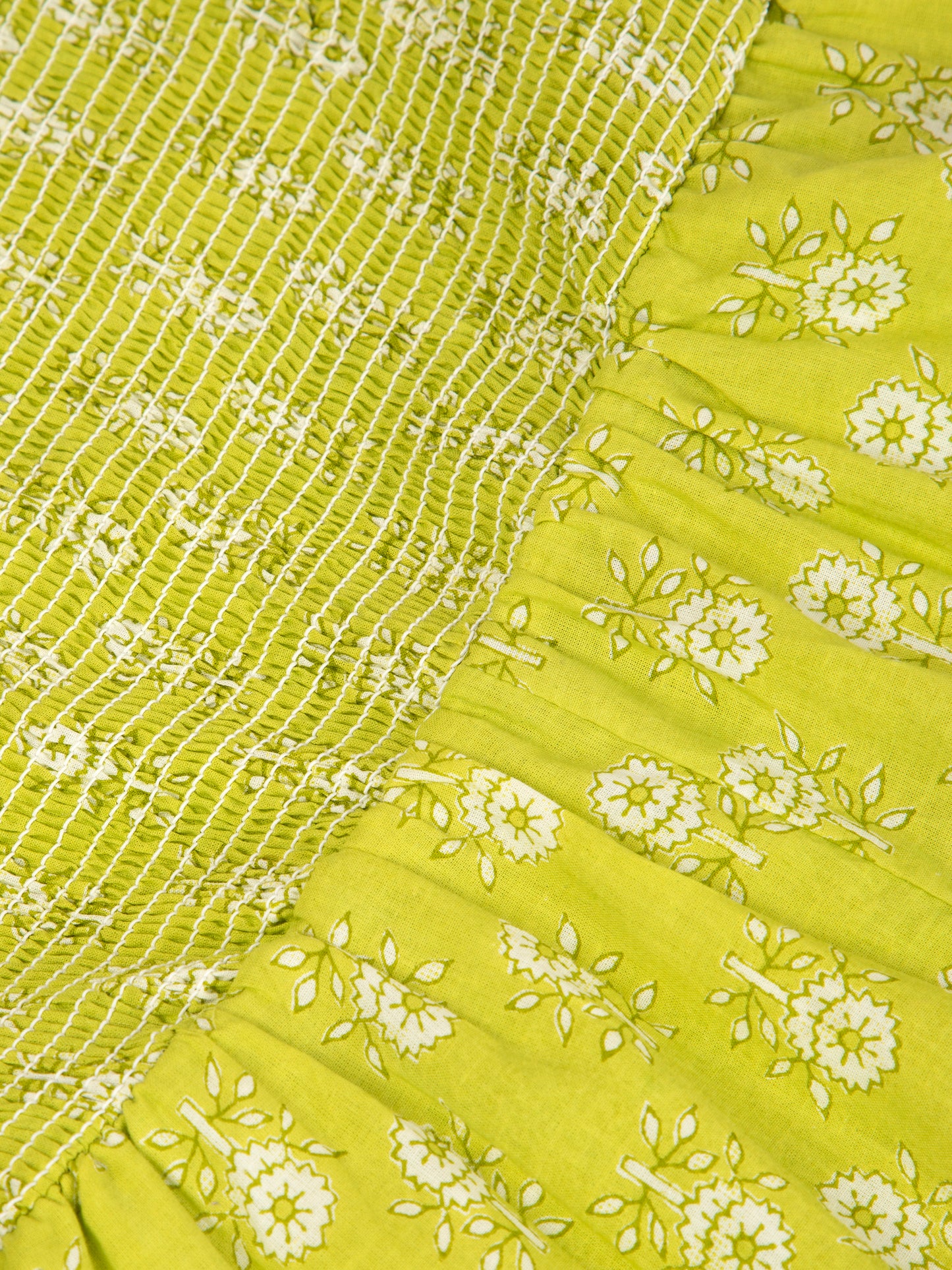 Jumpsuit for Girls in Lime Green