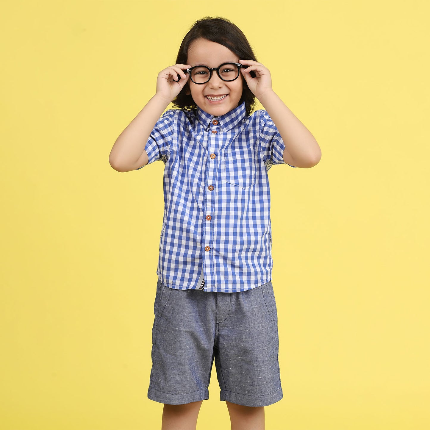 Blue Denim Shorts for Boys