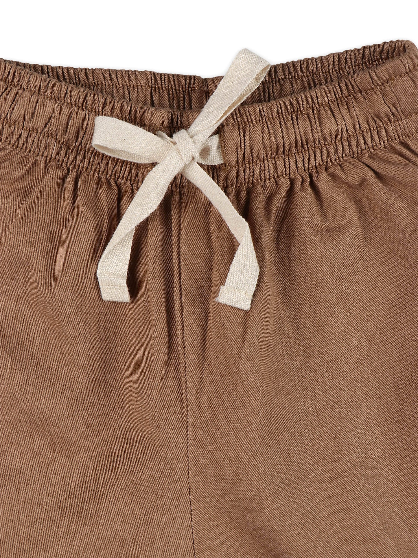 Spread Collar Linen Clothing Sets for Boys- Grey & Brown