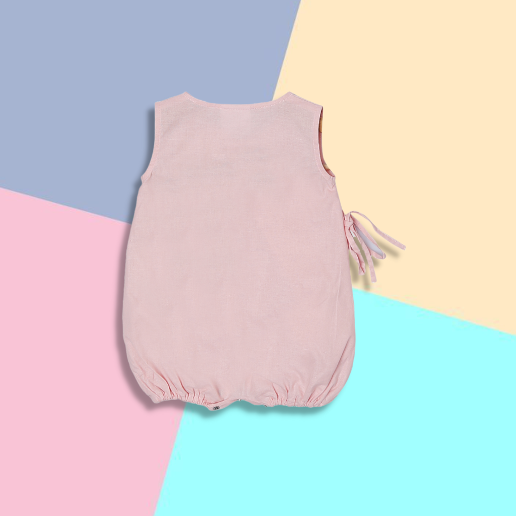 Everyday Romper in Powder Pink