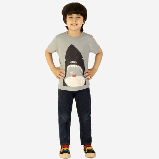 Fun Shark Print TShirt for Boys