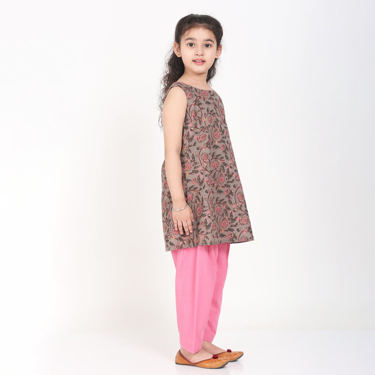 Floral Salwar Set for Girls