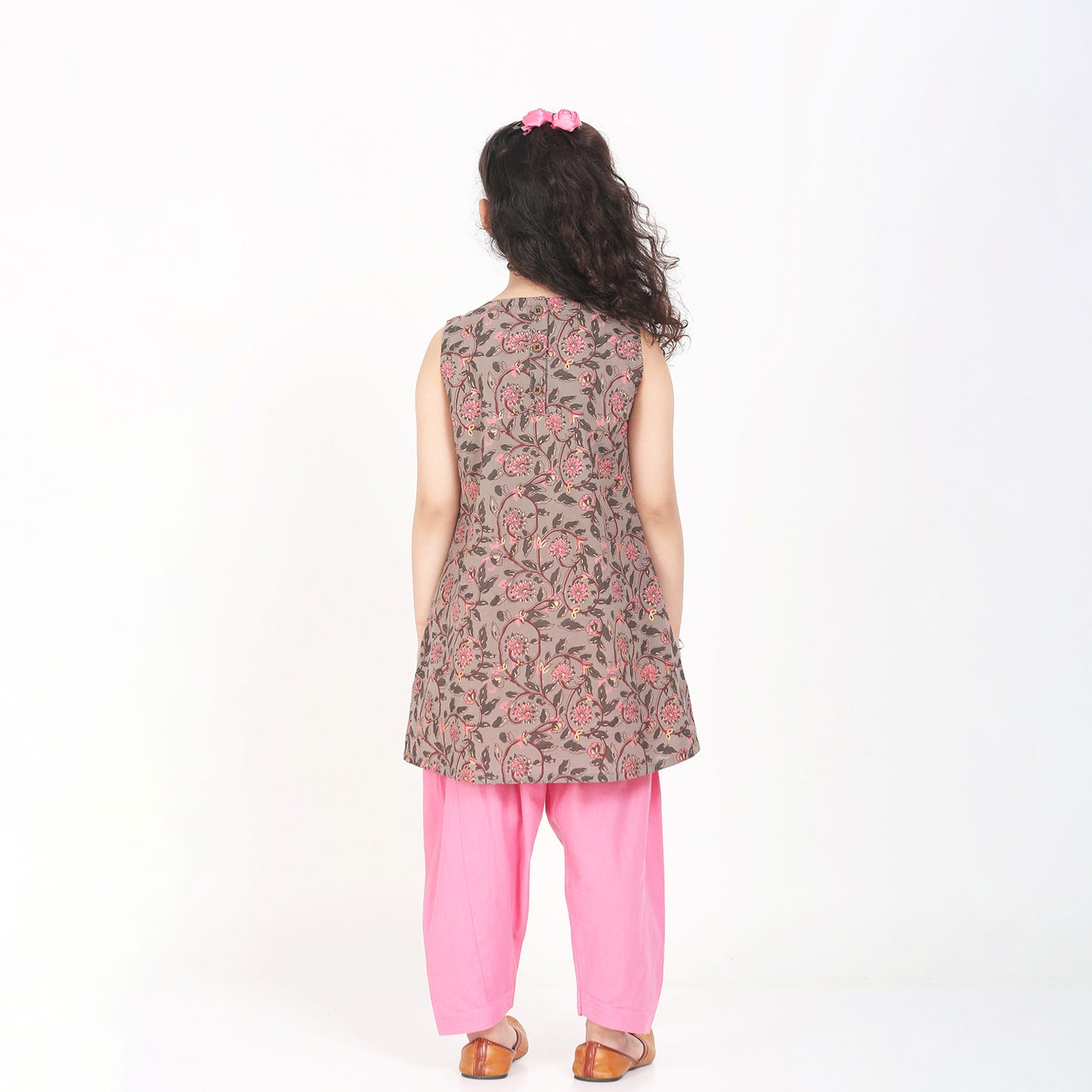 Floral Salwar Set for Girls