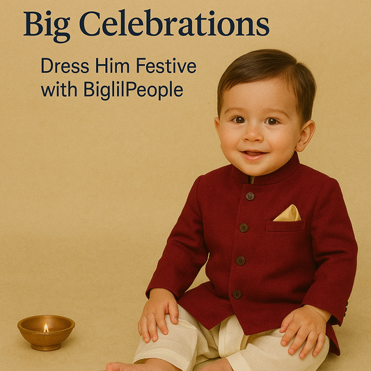 Little Gentlemen, Big Celebrations: Dress Him Festive with BiglilPeople