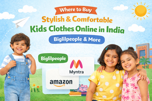 Where to Buy Stylish & Comfortable Kids Clothes Online in India – Biglilpeople & More