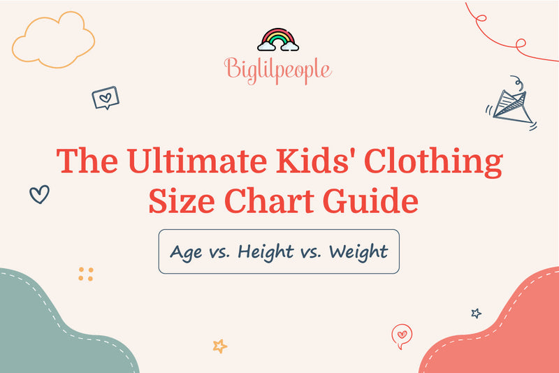 The Ultimate Kids' Clothing Size Chart Guide: Age vs. Height vs. Weight