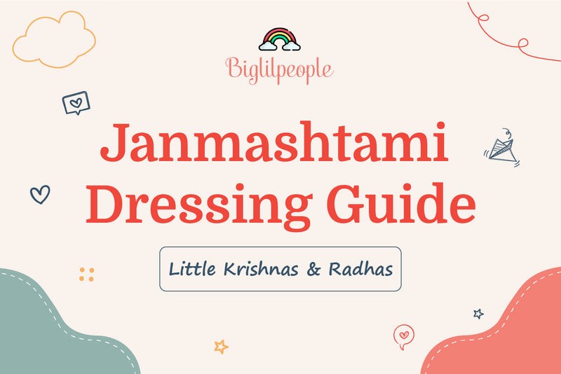 Janmashtami Dressing Guide: Little Krishnas & Radhas