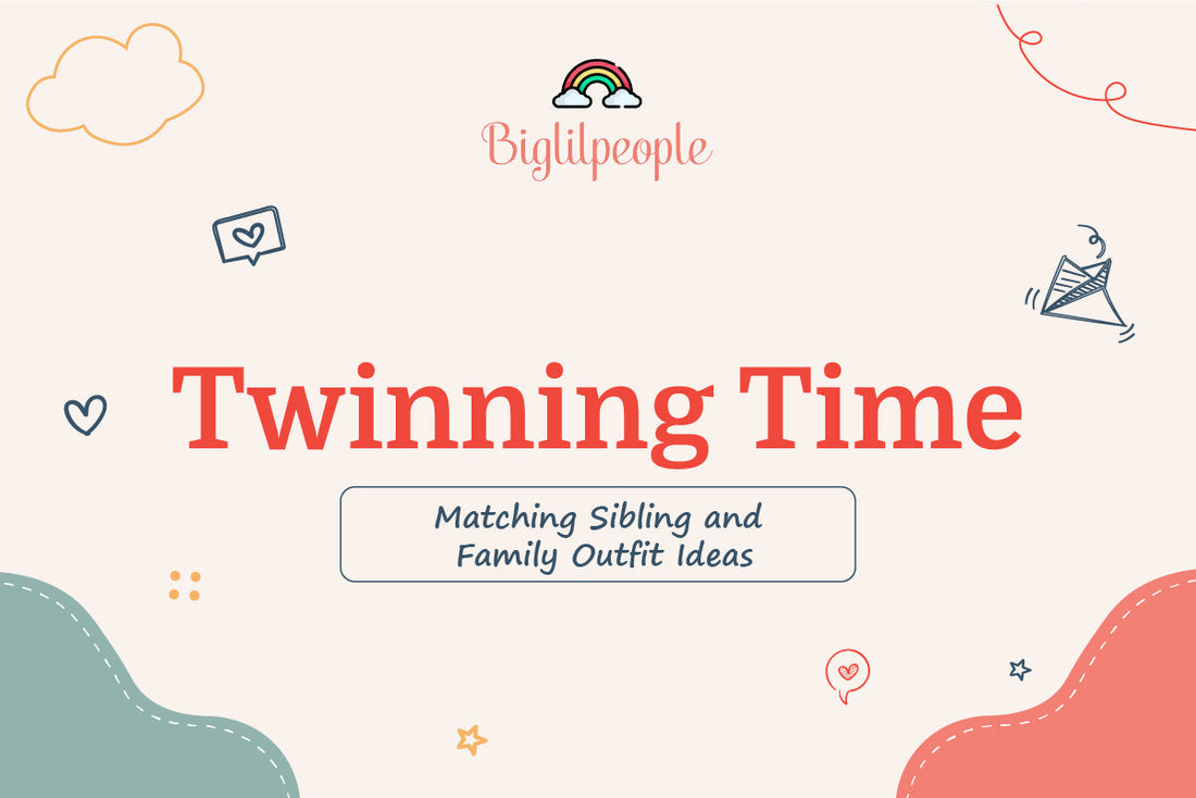 Twinning Time: Matching Sibling and Family Outfit Ideas
