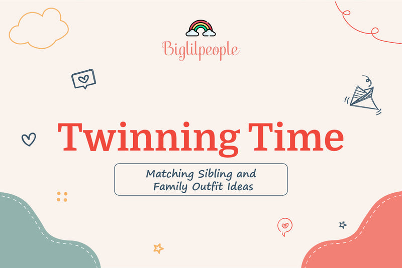 Twinning Time: Matching Sibling and Family Outfit Ideas