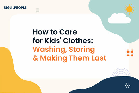How to Care for Kids' Clothes: Washing, Storing & Making Them Last
