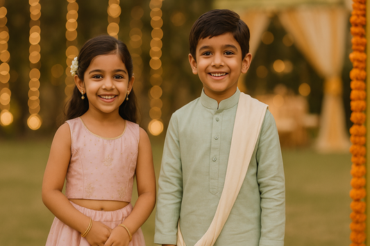 How to Accessorize Kids’ Ethnic Outfits Without Overdoing It For Wedding Season