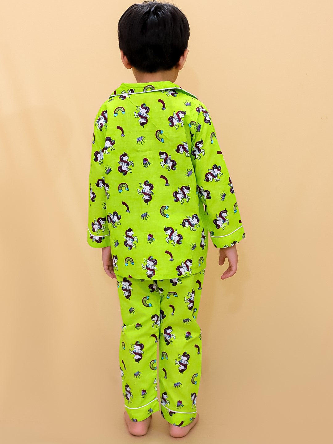 Abstract Printed Nightsuit For Boys and Girls