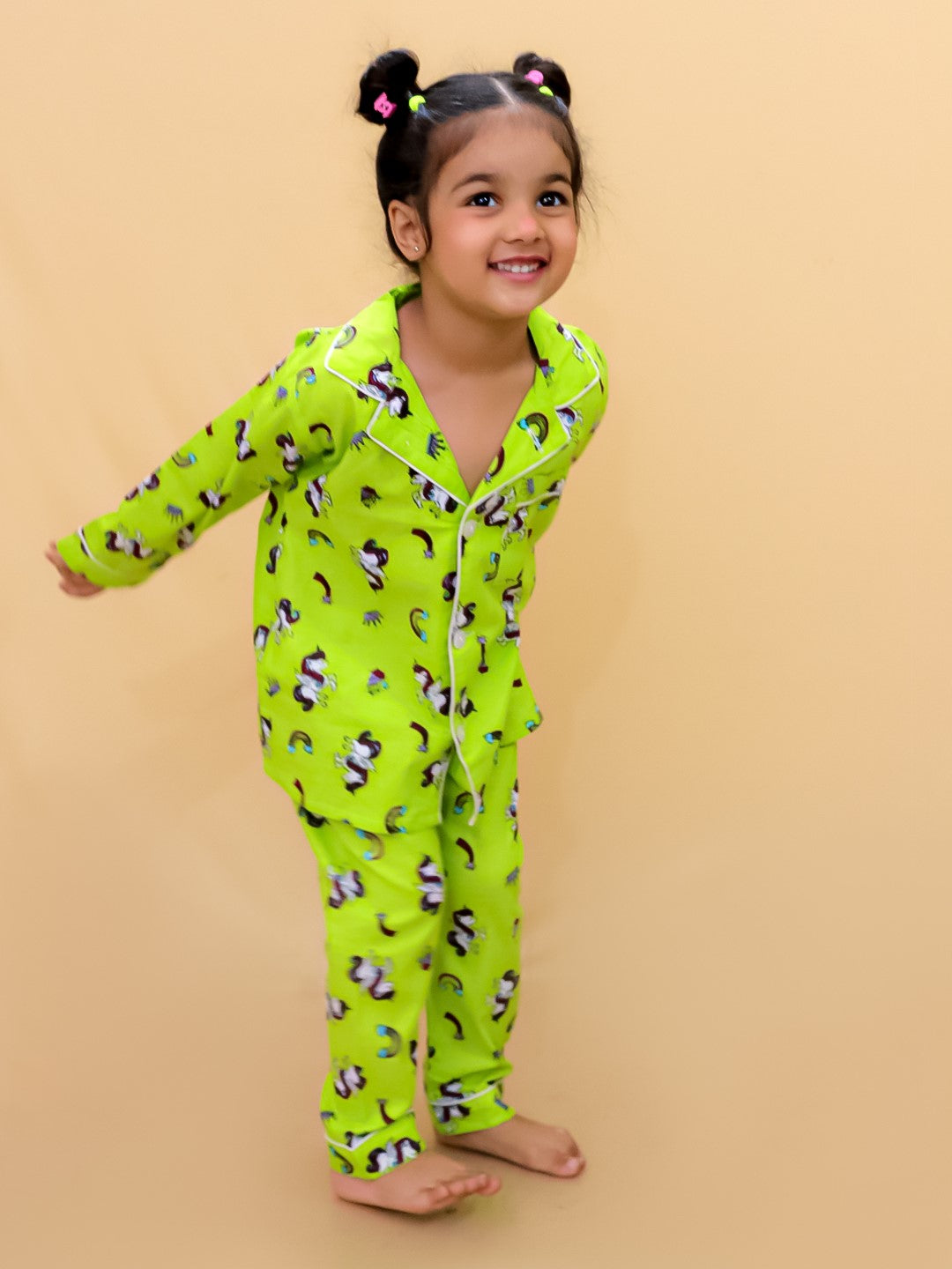 Abstract Printed Nightsuit For Boys and Girls