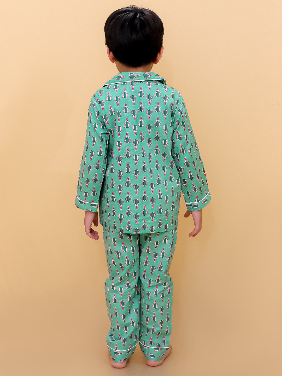 Abstract Printed Nightsuit For Boys and Girls