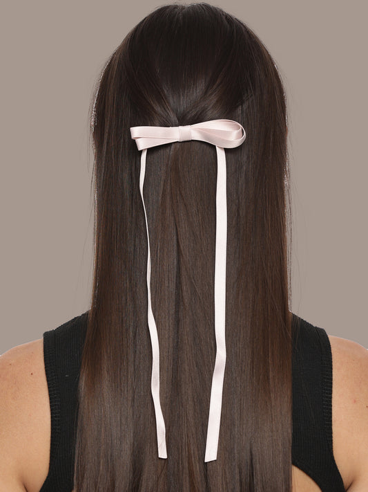 Bow Ribbon Hair Clip For Girls-Pack of 2