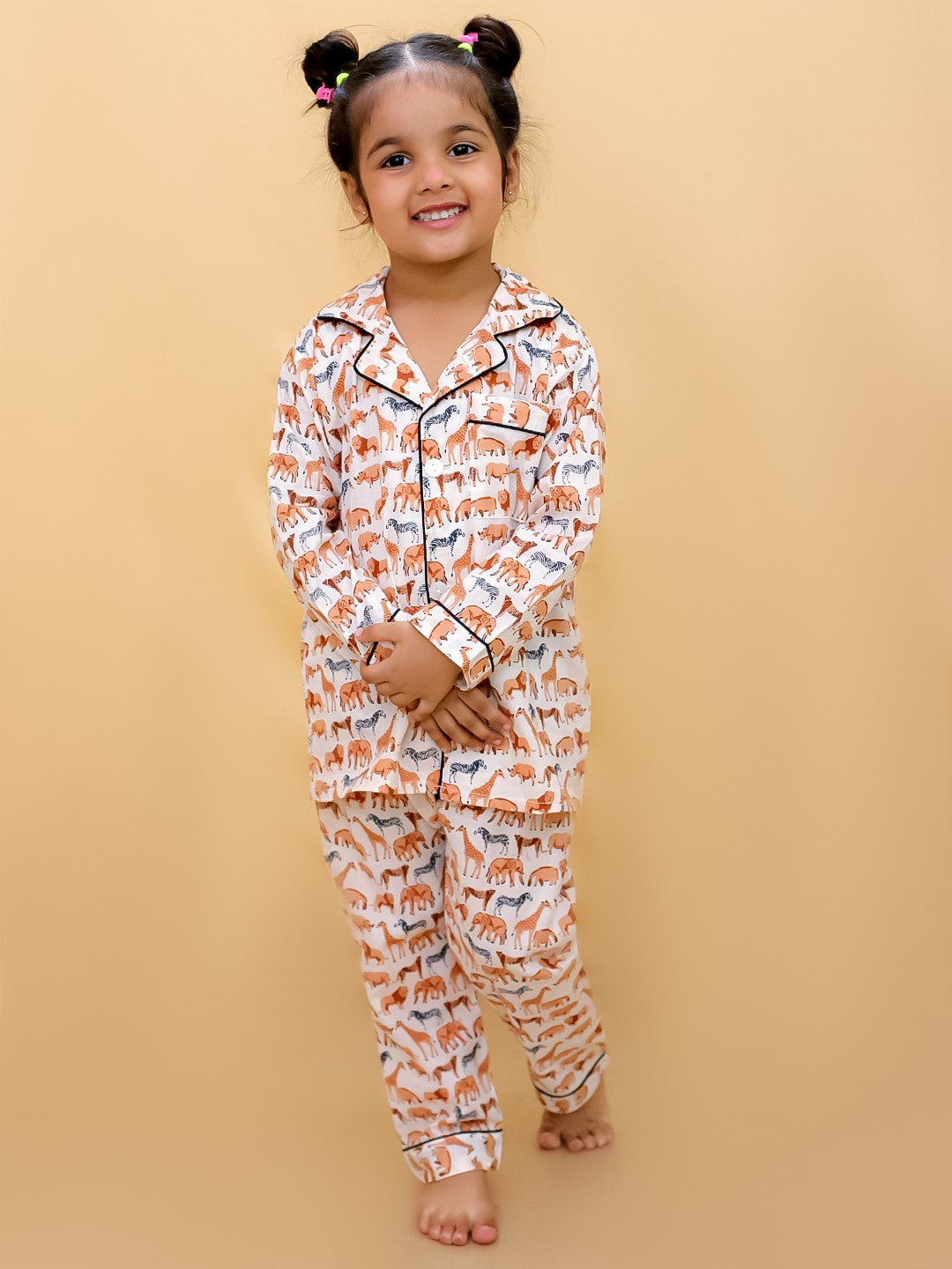 Animal Printed Night Suit For Boys and Girls