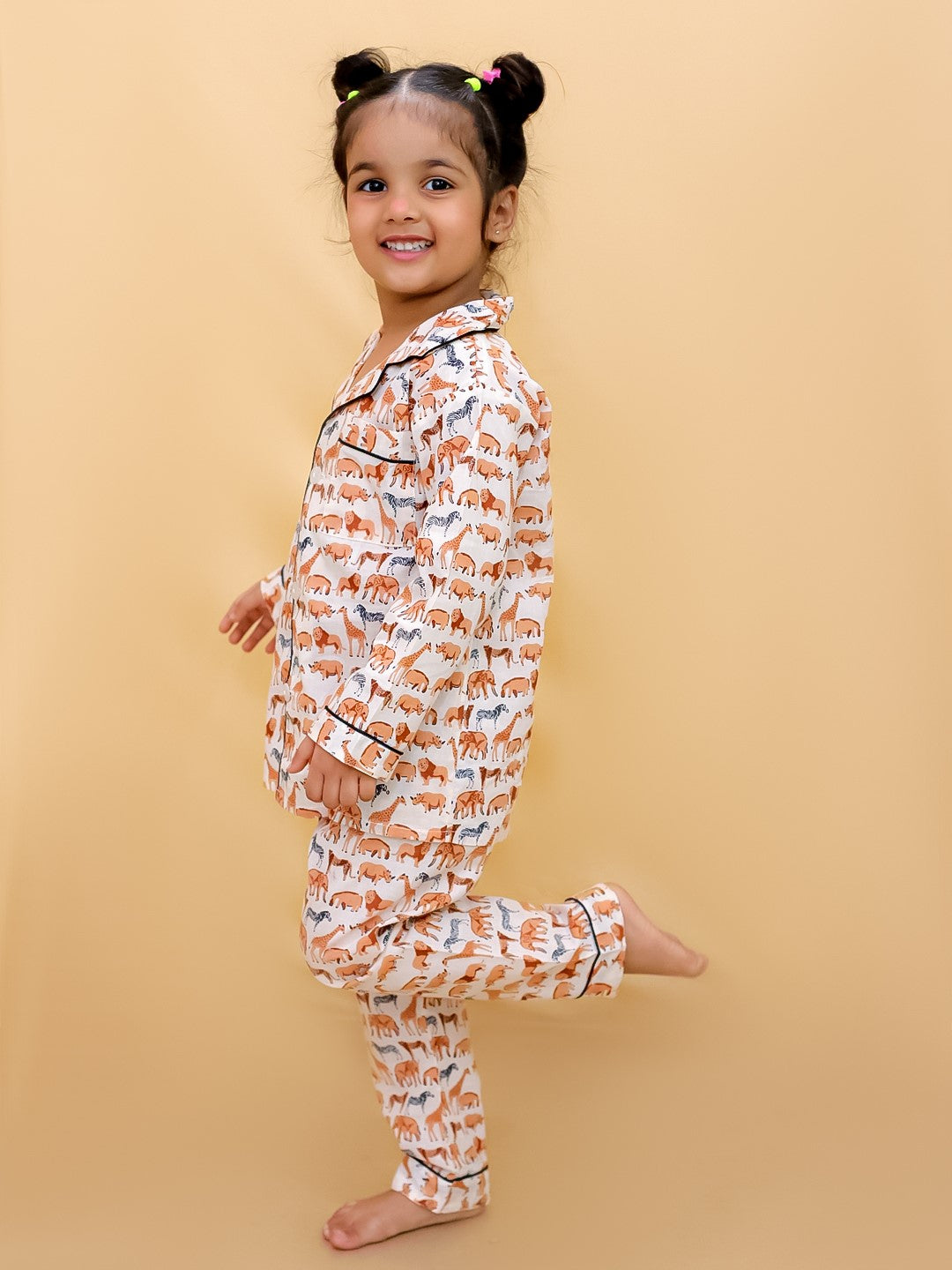 Animal Printed Night Suit For Boys and Girls