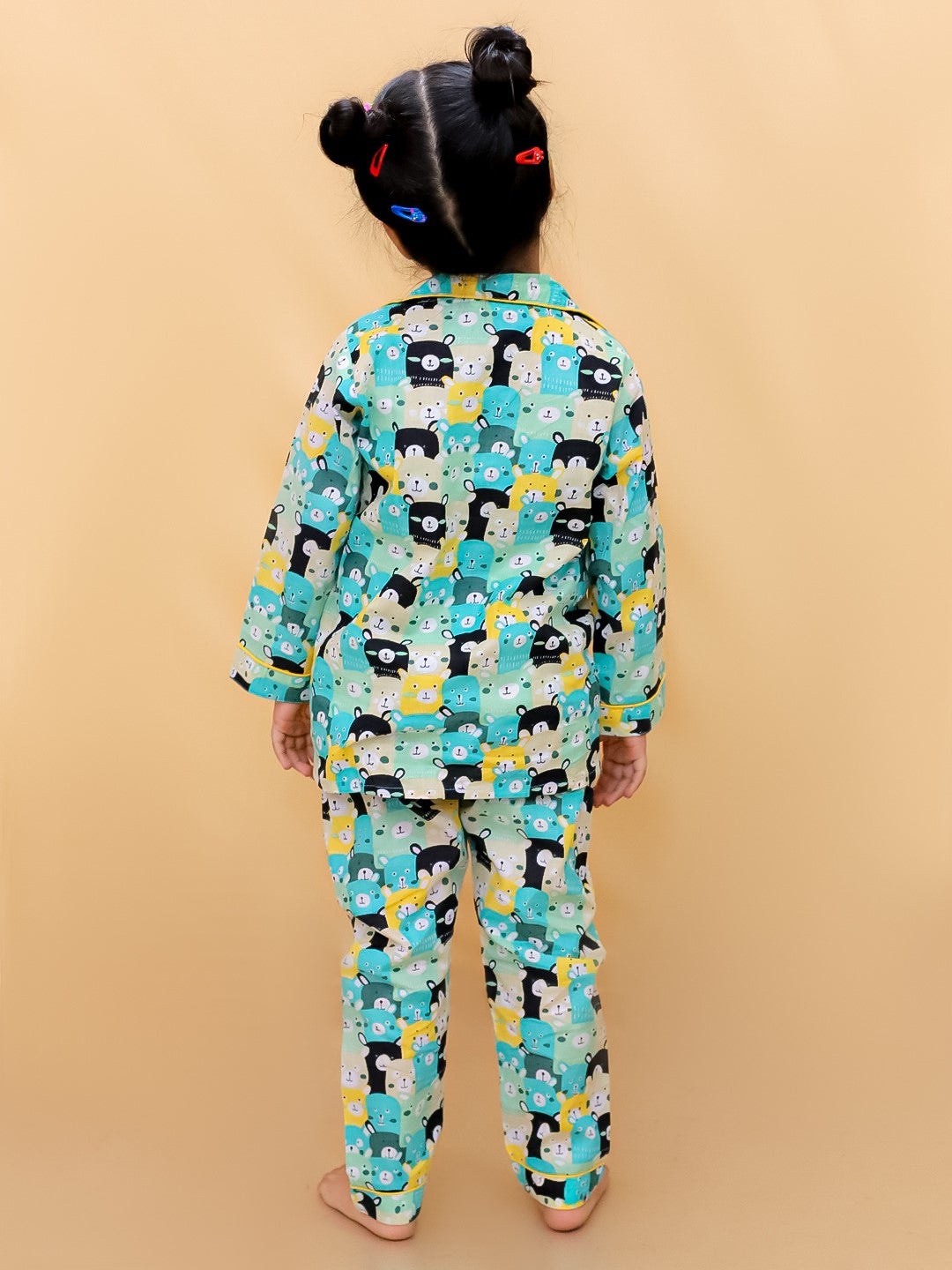 Abstract Printed Nightsuit For Boys and Girls