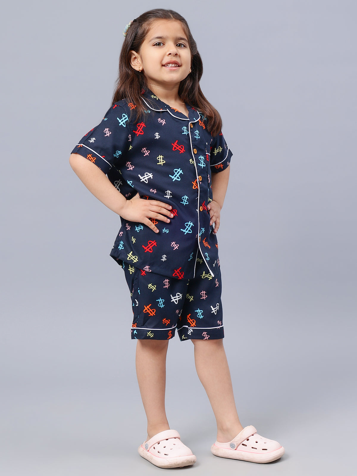 Dollar Printed Night Suits For Girls & Boys